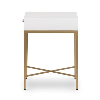 Berkeley Bedside Table - White