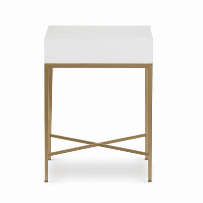 Berkeley Bedside Table - White