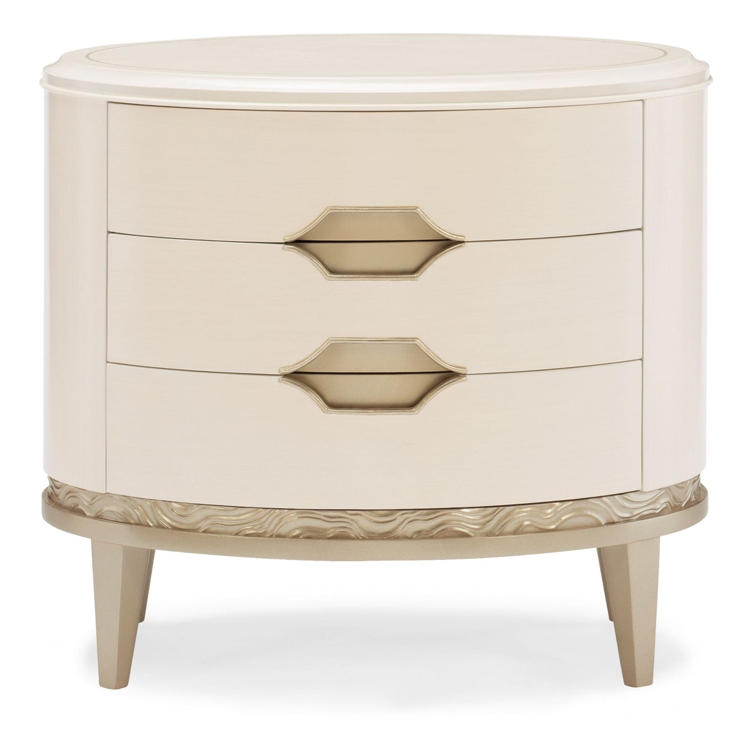 Adela 3 Drawer Bedside Table