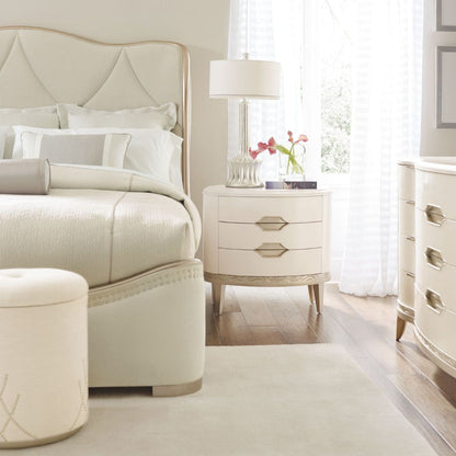 Adela 3 Drawer Bedside Table