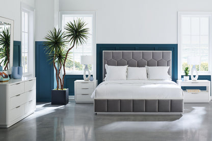 Classic Touch Base Bedside Table