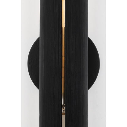 Brandon 1 Light A Wall Sconce - Textured Black