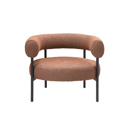 Eclipse Occasional Chair (Crib 5) - Burnt Orange