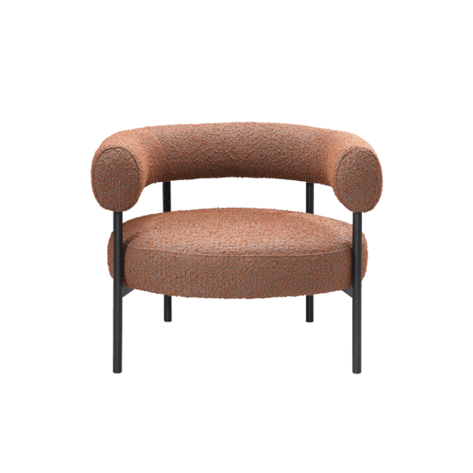 Eclipse Occasional Chair (Crib 5) - Burnt Orange