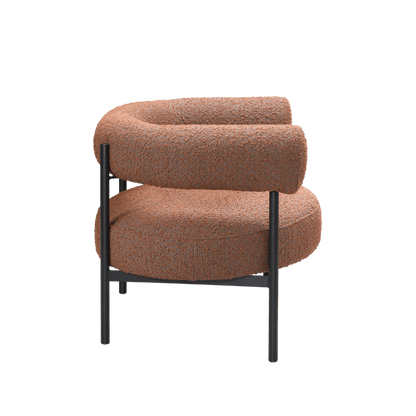 Eclipse Occasional Chair (Crib 5) - Burnt Orange