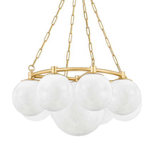 Thornwood Chandelier - Aged Brass