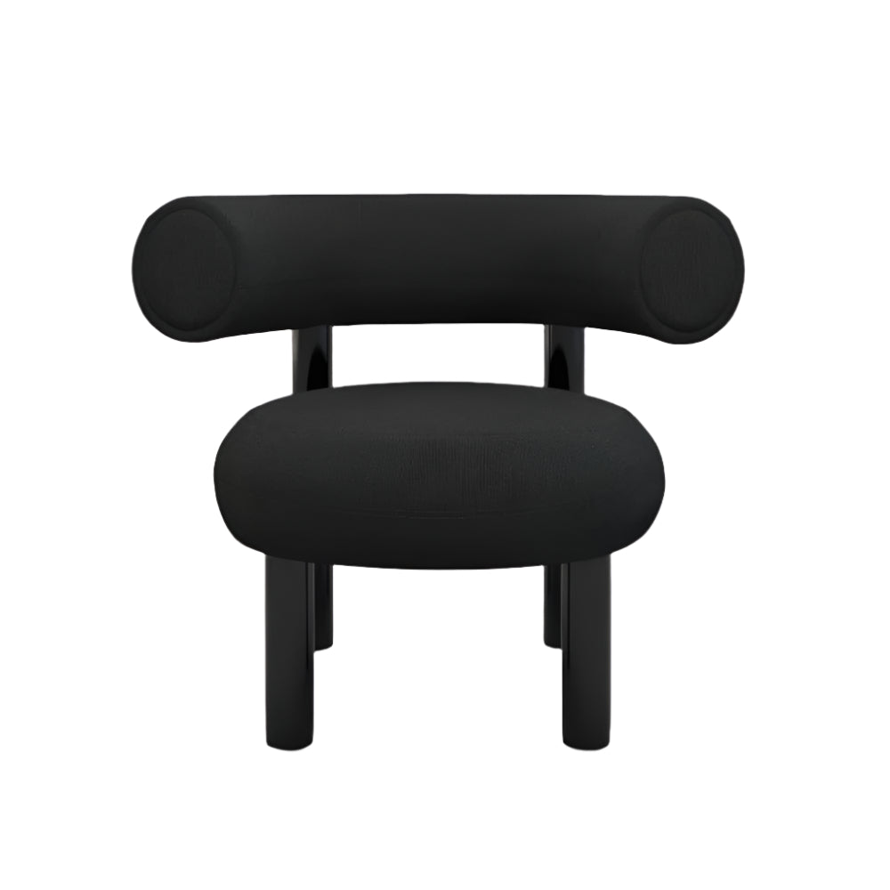 Fat Lounge Chair - Black