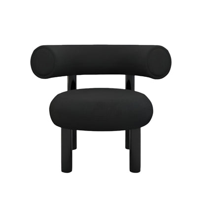Fat Lounge Chair - Black