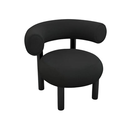 Fat Lounge Chair - Black