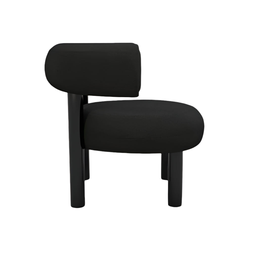 Fat Lounge Chair - Black