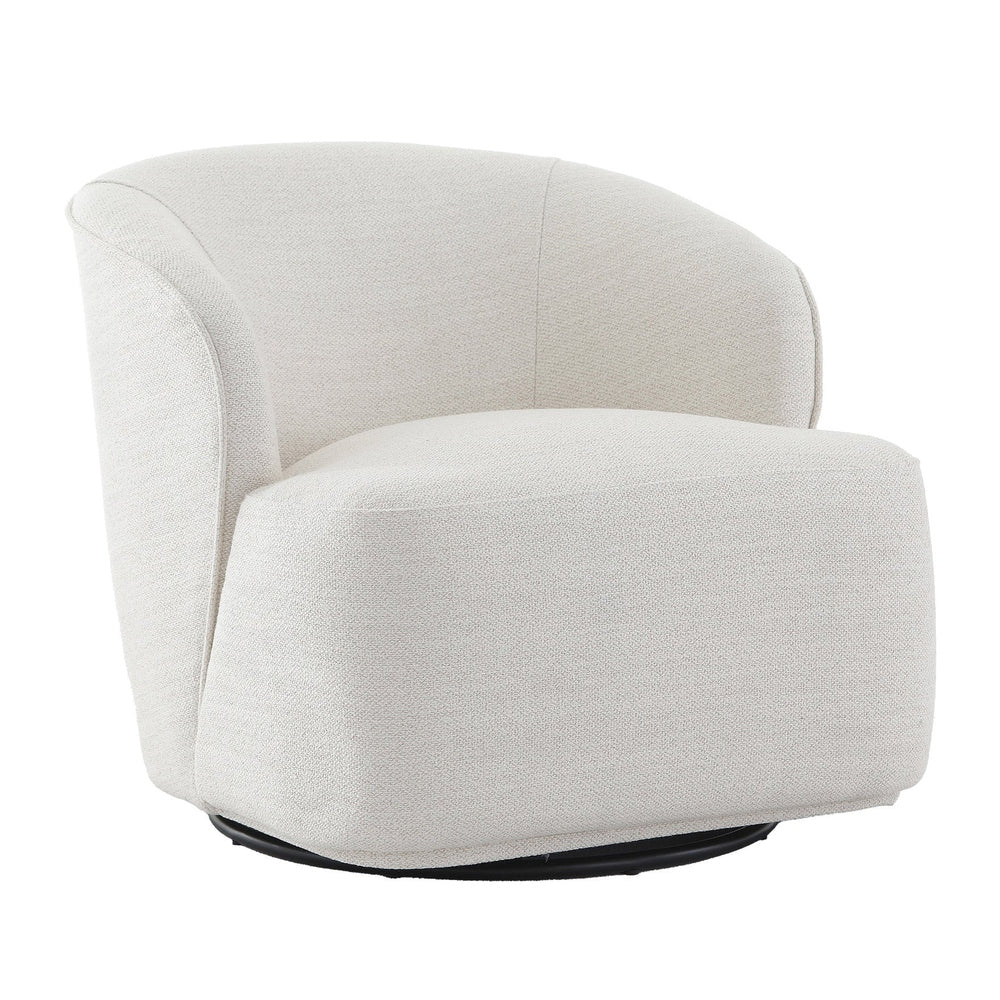 Stow Swivel Chair - Off-White