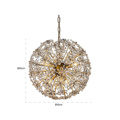 Cyntha Chandelier - Bronze