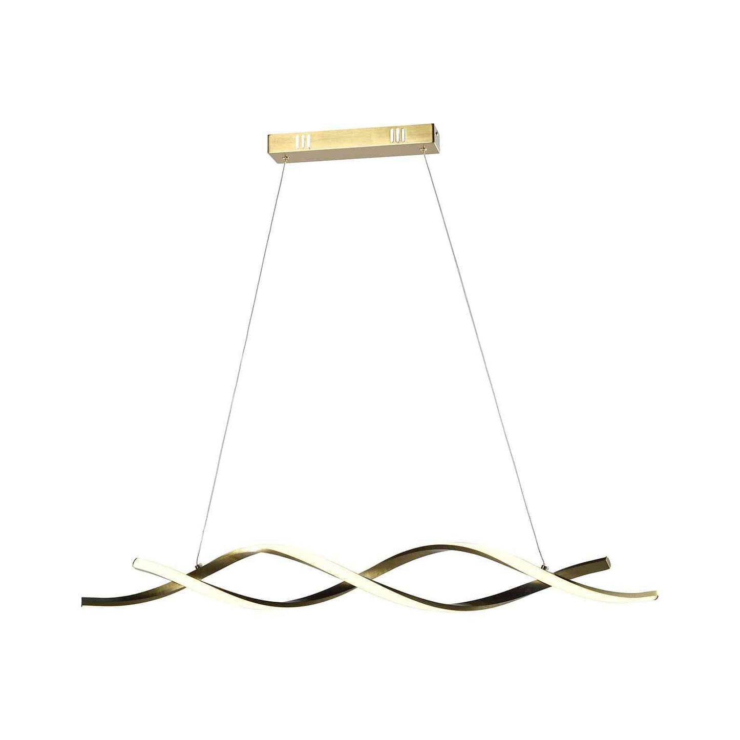 Lorine Chandelier - Brushed Gold