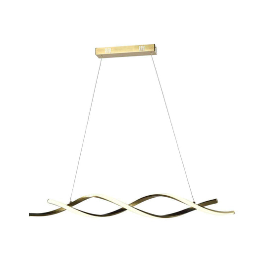 Lorine Chandelier - Brushed Gold