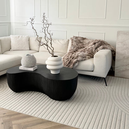 Leonardo - Minimal Onyx Shaped Coffee Table Large