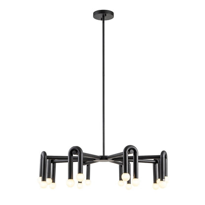 Melt 2 Pendant Lamp - Matt Black