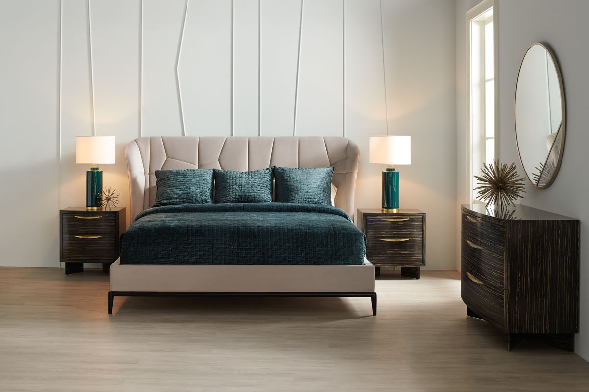 Modern Edge Vector Bedside Table