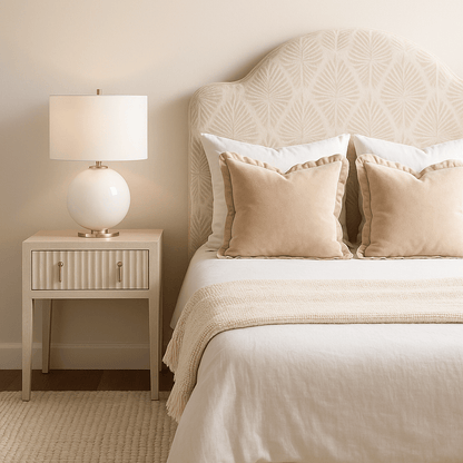 Paxford Bedside Table - Off White