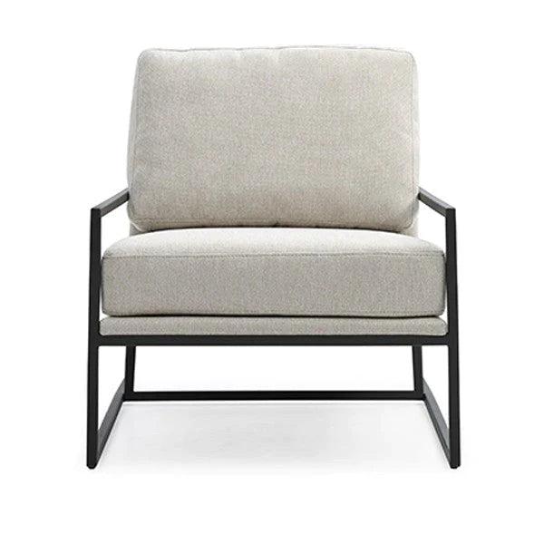 Newell Lounge Chair - Avery Velour Cream
