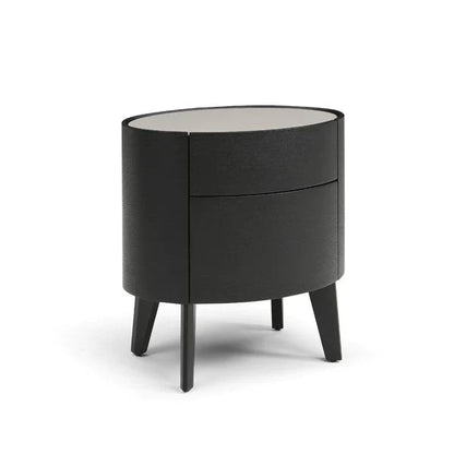 Weston Bedside Table -  Black