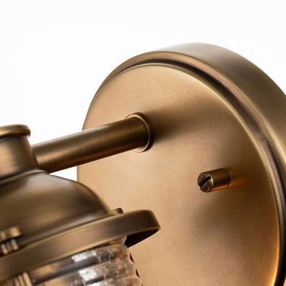 Ashland Bay 1 Light Wall Light - Brass