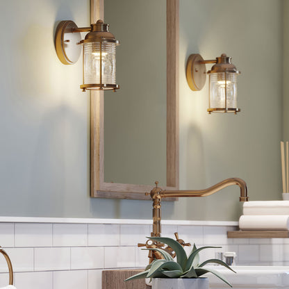 Ashland Bay 1 Light Wall Light - Brass