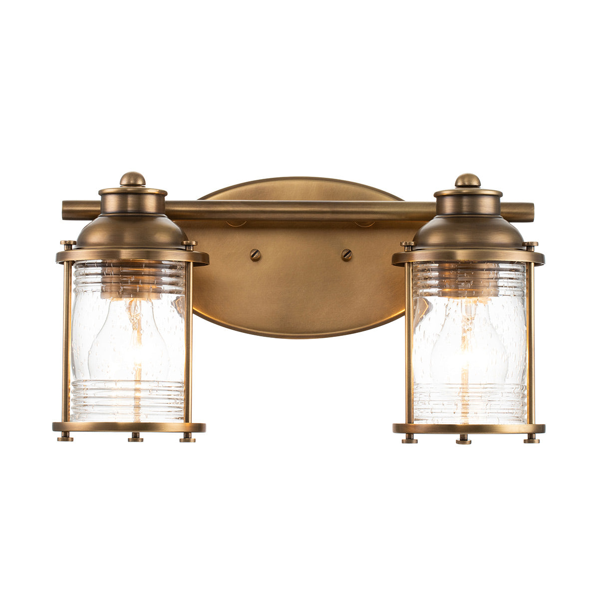 Ashland Bay 2 Light Wall Light - Brass