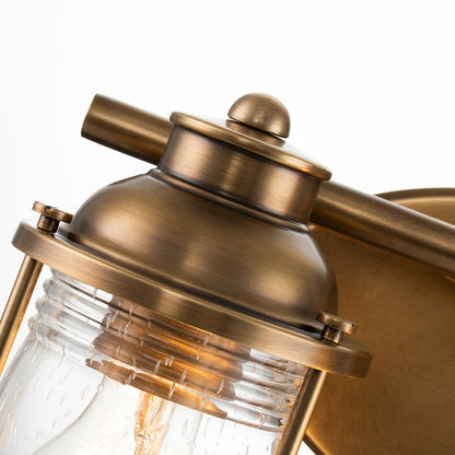 Ashland Bay 2 Light Wall Light - Brass