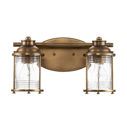 Ashland Bay 2 Light Wall Light - Brass