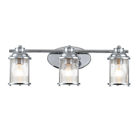 Ashland Bay 3 Light Wall Light - Polished Chrome