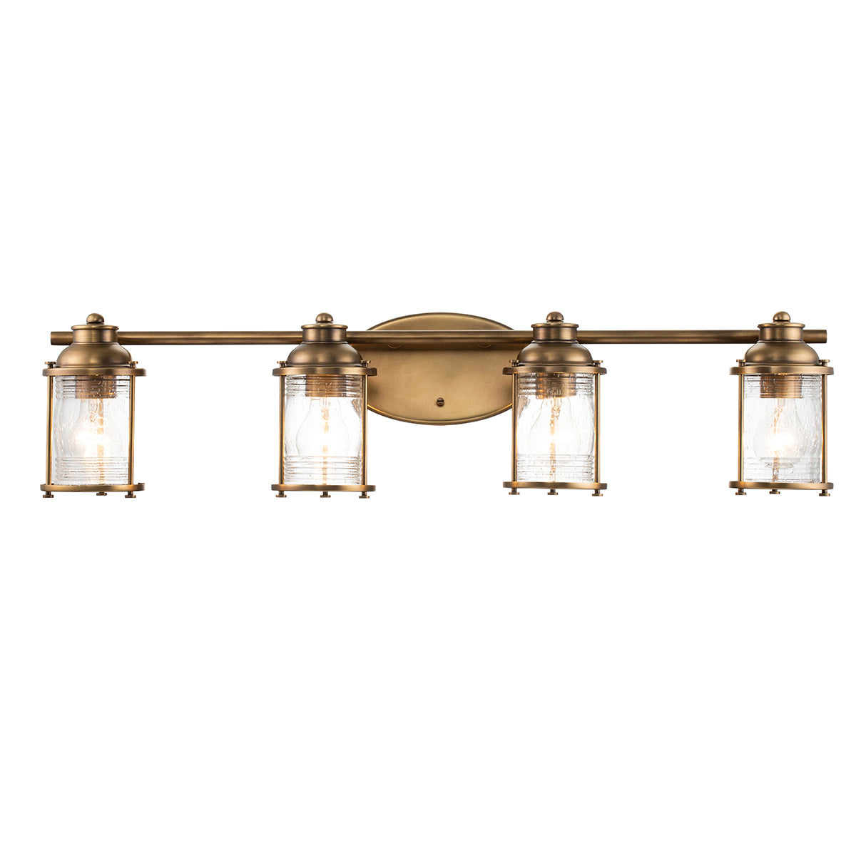 Ashland Bay 4 Light Wall Light - Brass