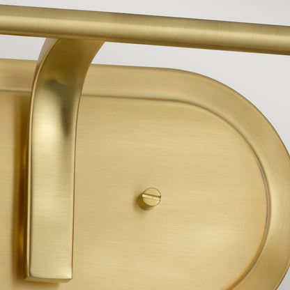 Braelyn 2 Light Wall Light - Brushed Brass