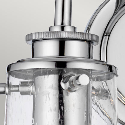 Braelyn 2 Light Wall Light - Polished Chrome