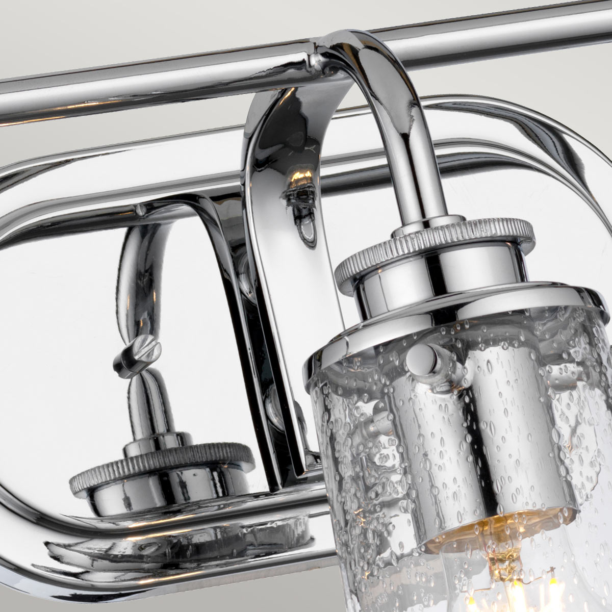 Braelyn 3 Light Wall Light - Polished Chrome