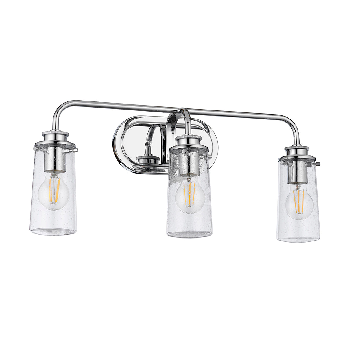 Braelyn 3 Light Wall Light - Polished Chrome