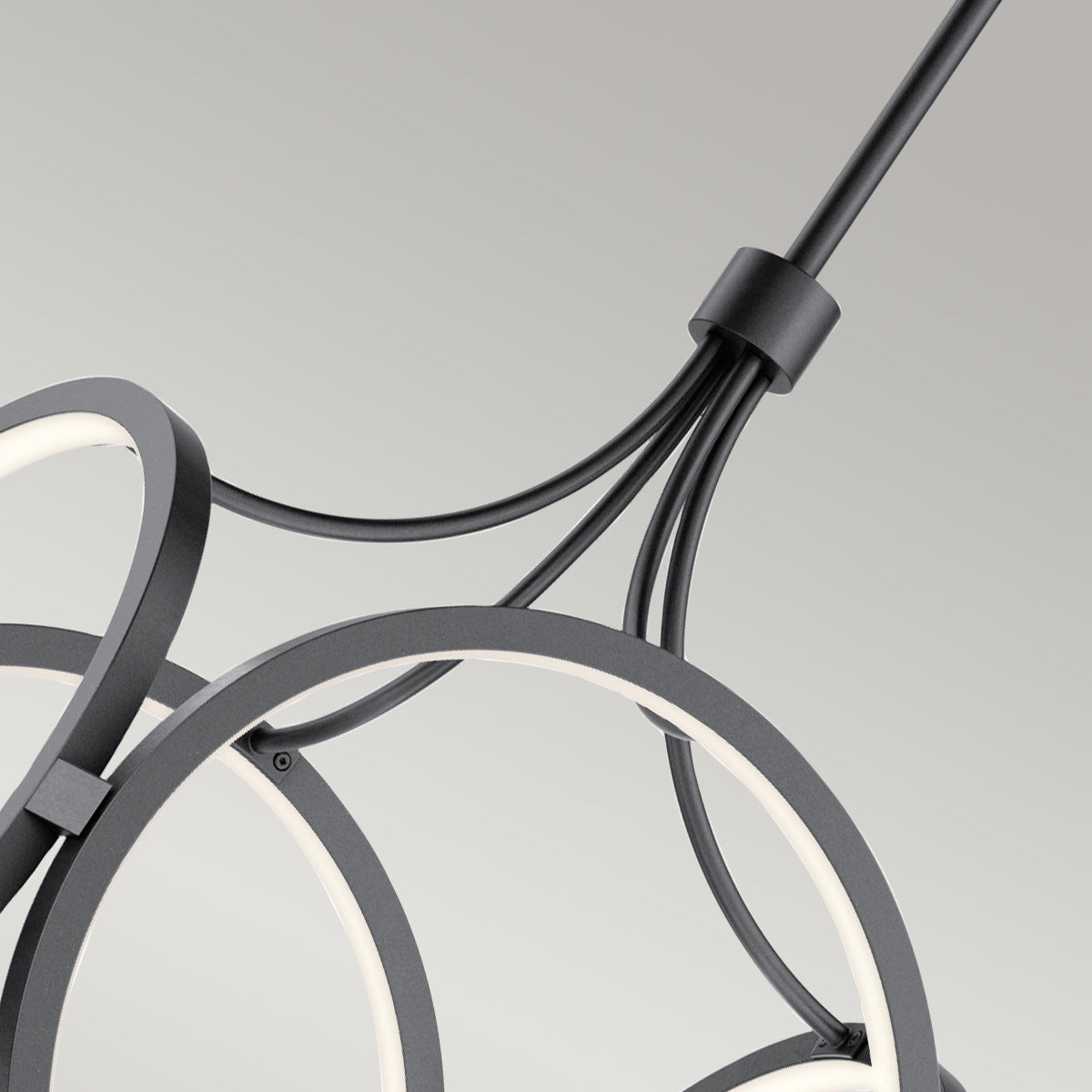 Ciri LED Pendant - Matte Black