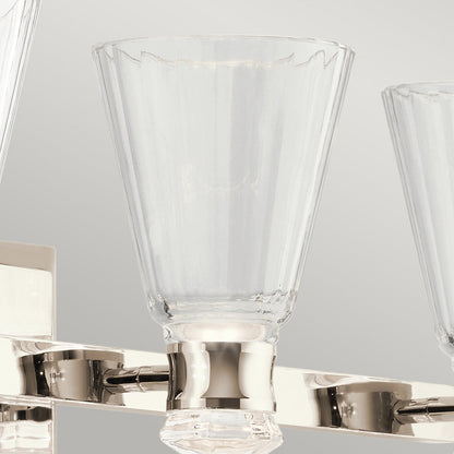 Kayva LED 4 Arm Dual-lit Wall Light