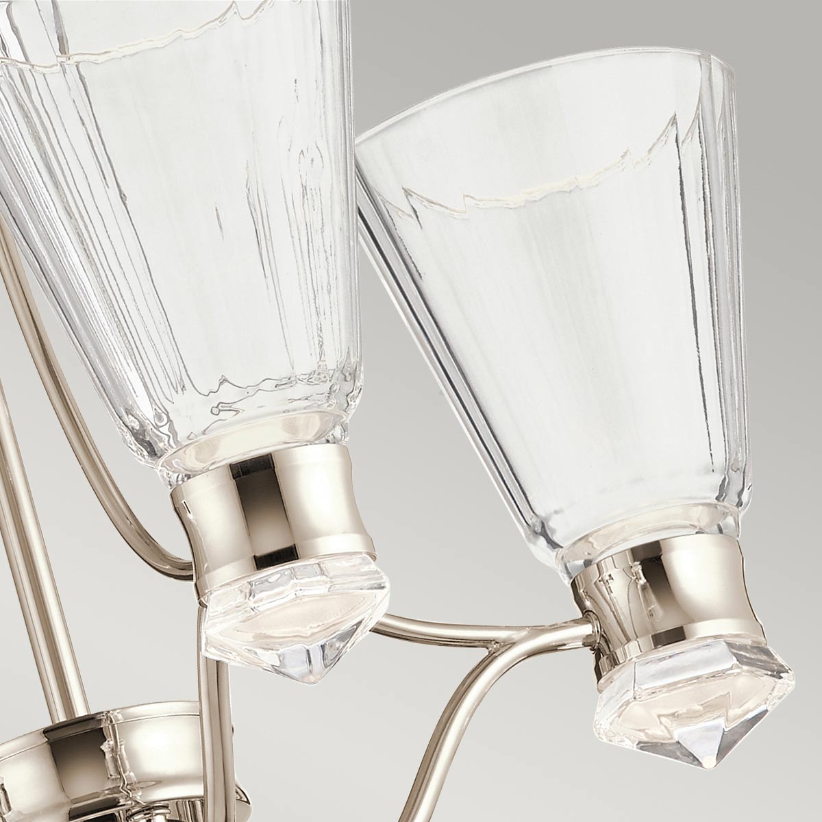 Kayva LED 9 Light 4 Arm Chandelier