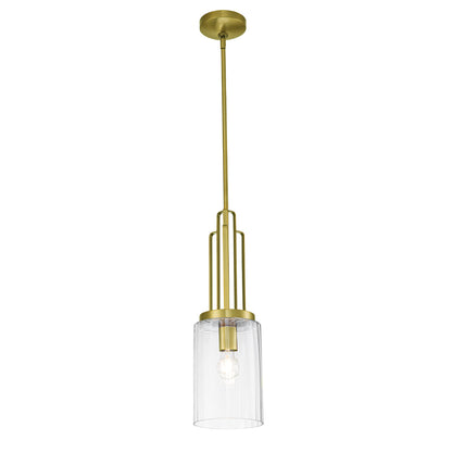 Kimrose 1 Light Mini Pendant - Brass