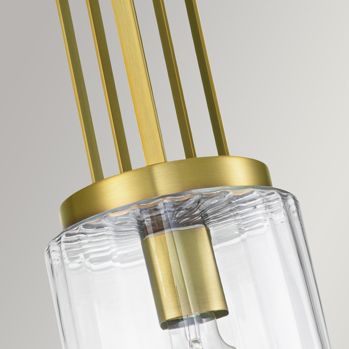 Kimrose 1 Light Mini Pendant - Brass