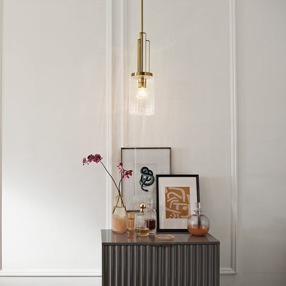 Kimrose 1 Light Mini Pendant - Brass