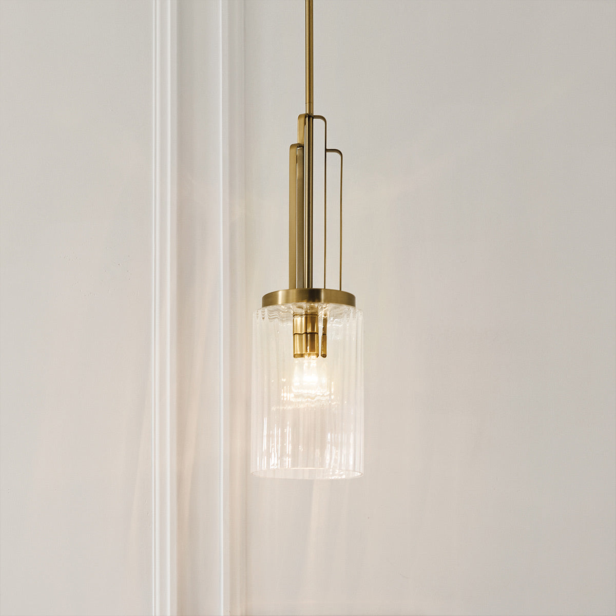 Kimrose 1 Light Mini Pendant - Brass