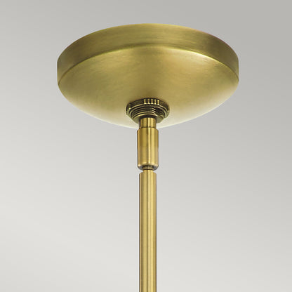 Kimrose 6 Light Chandelier - Brass