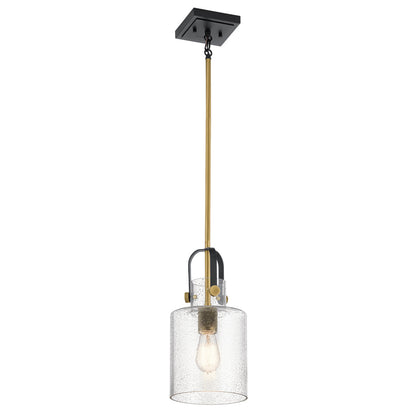 Kitner 1 Light Pendant - Brass