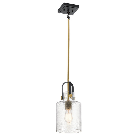 Kitner 1 Light Pendant - Brass