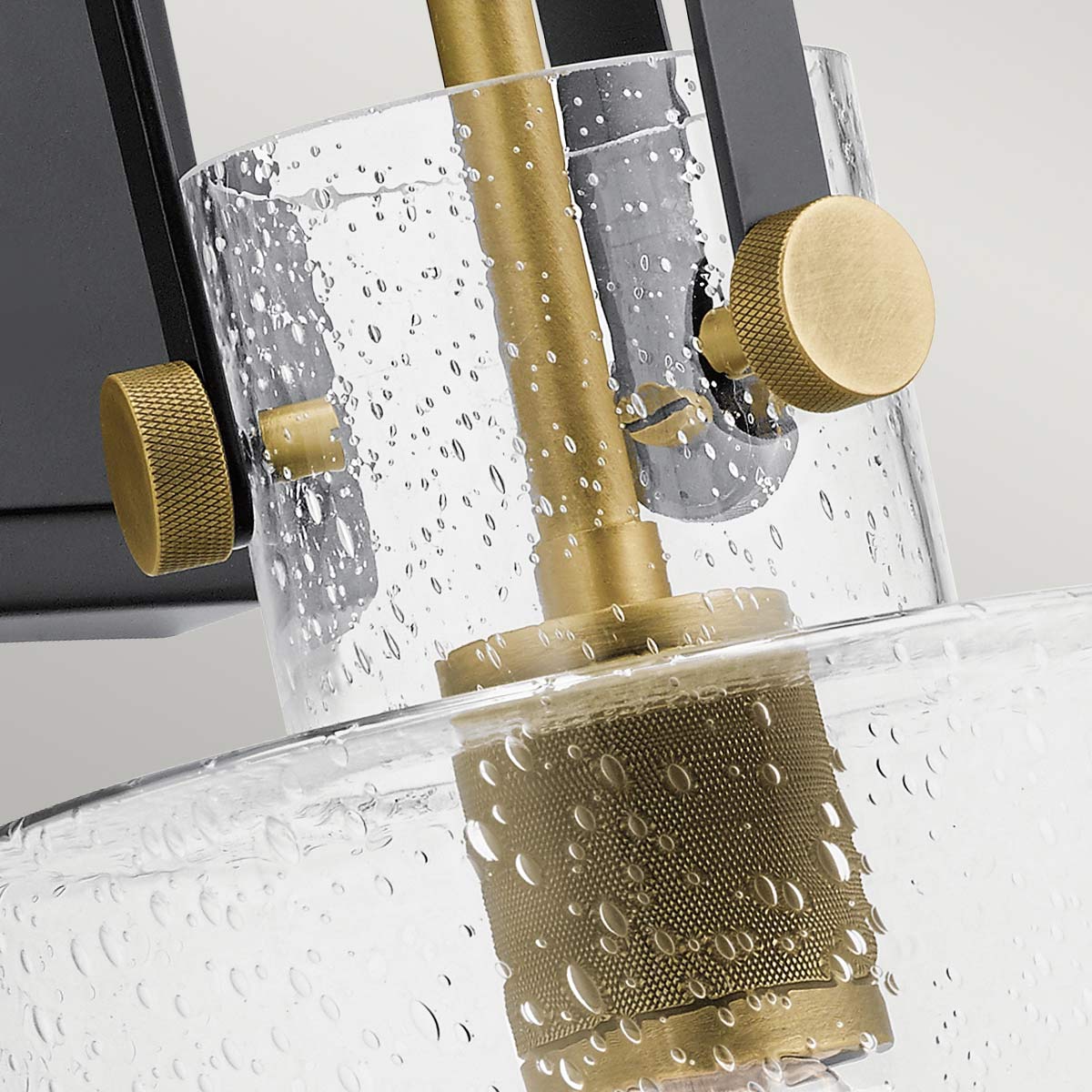 Kitner 1 Light Wall Light - Brass