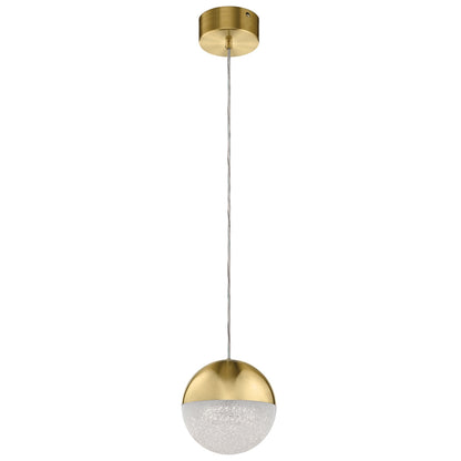 Moonlit LED Mini Pendant - Gold