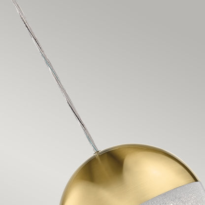 Moonlit LED Mini Pendant - Gold