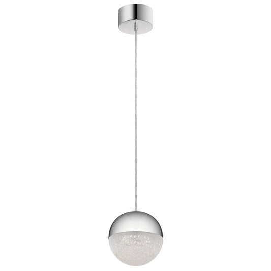 Moonlit LED Mini Pendant  - Chrome