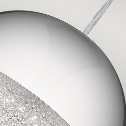 Moonlit LED Mini Pendant  - Chrome
